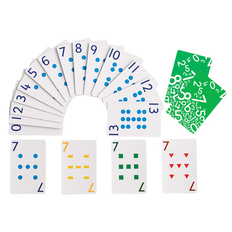 Child Friendly Playing Cards - 8 Deck Set