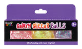 Galaxy Glitter Balls Purple