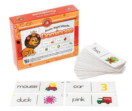 Basic Sight Words Dominoes - Educational Vantage