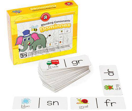 Blending Consonant Dominoes - Educational Vantage