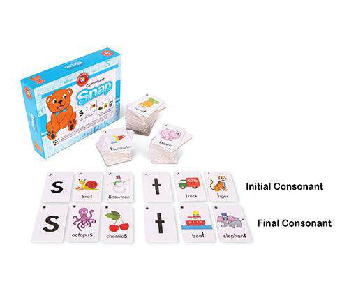 Consonant Snap Beginnings and Endings - Educational Vantage