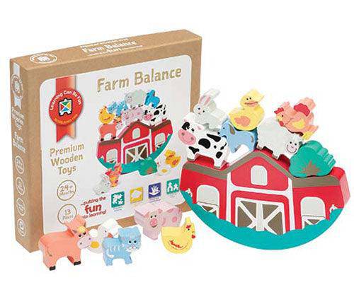 Farm Balance Stacker 13 pieces - Educational Vantage