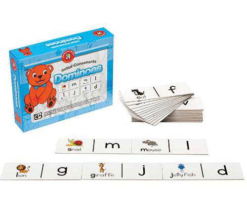 Initial Consonants Dominoes - Educational Vantage