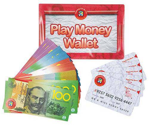 Play Money Wallet and Credit Cards - Educational Vantage