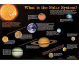 The Solar System Double Sided Wall Chart - Educational Vantage