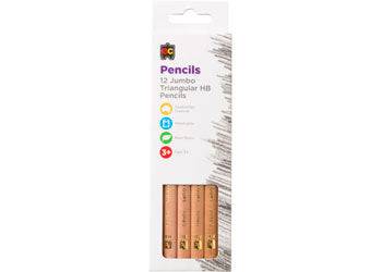 Jumbo Triangular HB Pencils - Educational Vantage