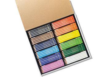 Jumbo Triangular Coloured Pencils - Educational Vantage