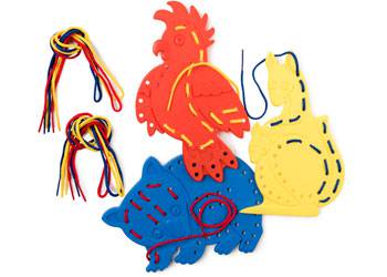 Aust Animals Lacing Set 1 - Educational Vantage