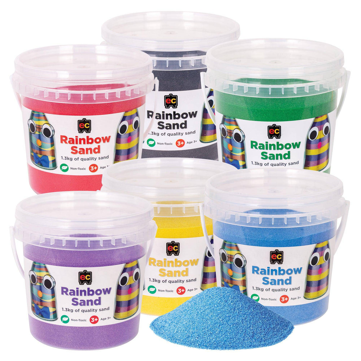 EC Rainbow Sand 1.3kg - Educational Vantage