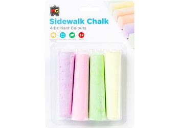 Sidewalk Chalk Fluorescent - Educational Vantage