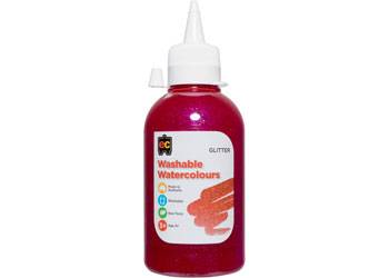 Washable Glitter Watercolours (250mls) - Educational Vantage