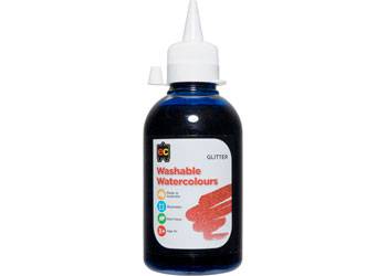 Washable Glitter Watercolours (250mls) - Educational Vantage