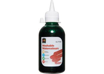 Washable Glitter Watercolours (250mls) - Educational Vantage