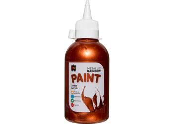 Rainbow Metallic Paint (250mls) - Educational Vantage