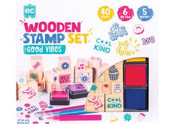 Wooden Stamper Set - Educational Vantage