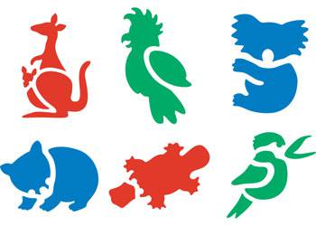 Australian Animals Stencil Series #1 - Educational Vantage