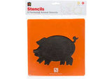 Farmyard Animals Stencils - Educational Vantage