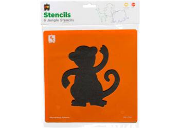 Jungle Animals Stencils - Educational Vantage