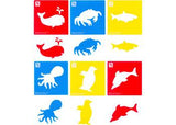 Sea Life Stencils - Educational Vantage