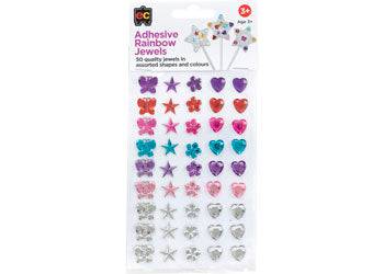 Adhesive Rainbow Jewels - Educational Vantage