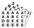 Alphabet Stickers 40 Sheets - Educational Vantage