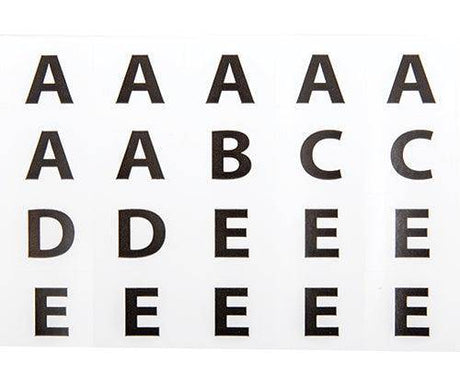 Alphabet Stickers 40 Sheets - Educational Vantage