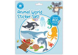 Animal World Sticker Set - Educational Vantage