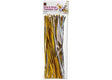 Twistable Ties Gold and Silver 25cm Packet 150 - Educational Vantage