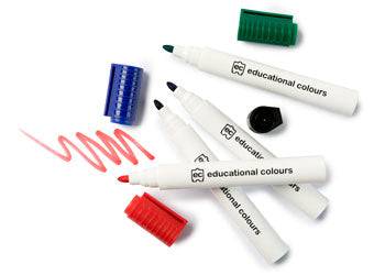 Whiteboard Marker Pack of 4 - Educational Vantage