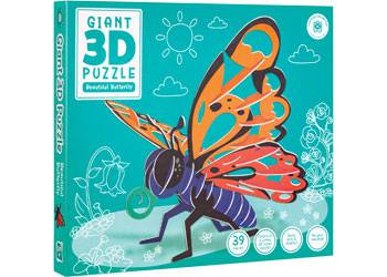 Giant 3D Puzzle - Beautiful Butterfly - Educational Vantage