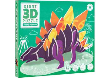 Giant 3D Puzzle - Stomping Stegosaurus - Educational Vantage