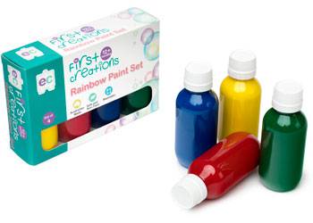 Rainbow Paint 100ml Set of 4 - Educational Vantage