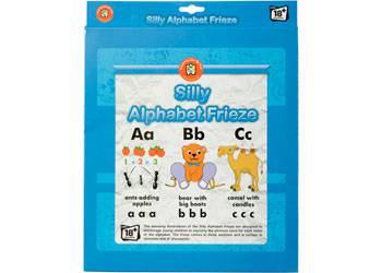 Silly Alphabet Frieze - Educational Vantage