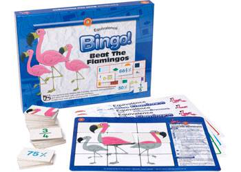 Beat The Flamingos (Equivalence) Bingo! - Educational Vantage