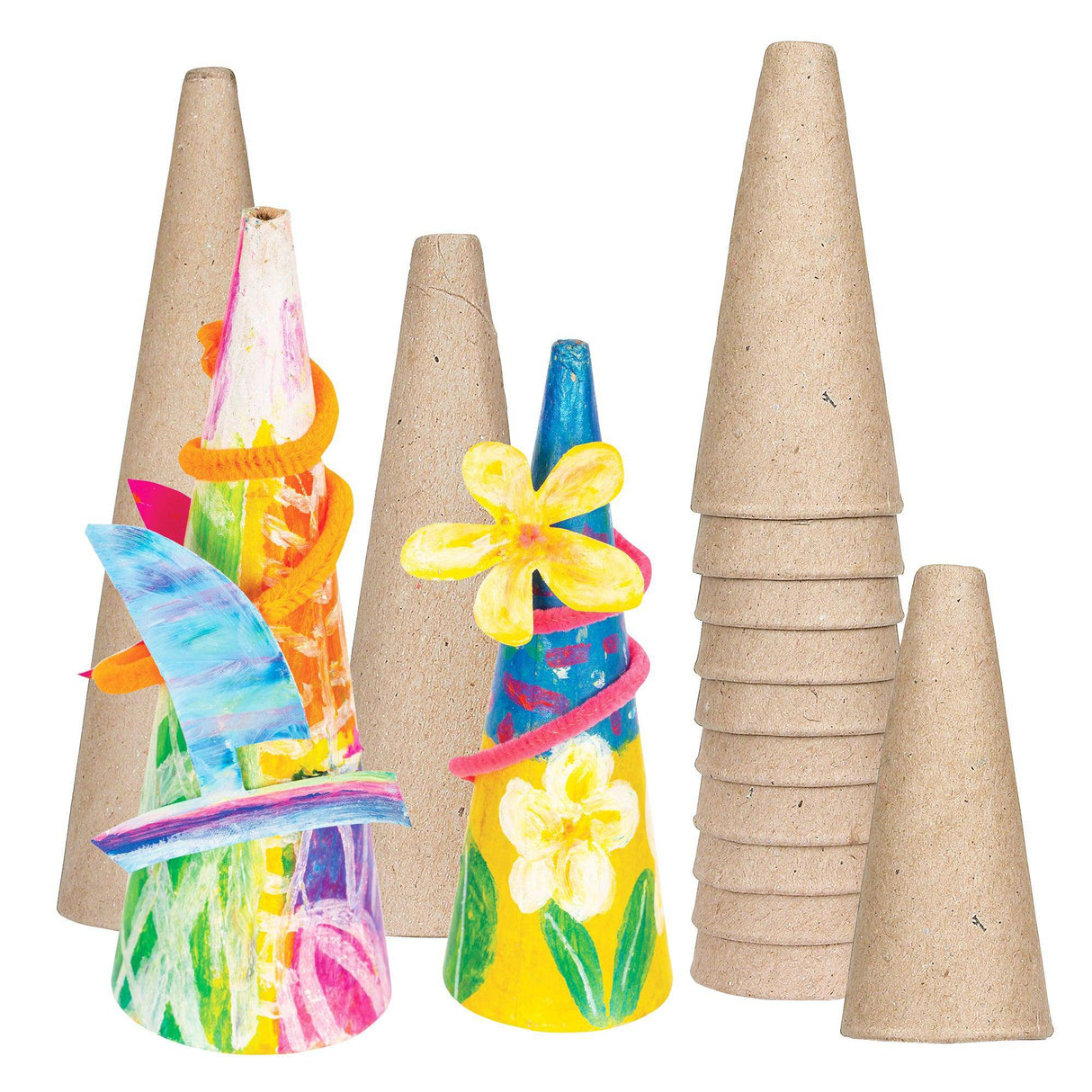 Cardboard Cones - Educational Vantage