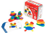 Rainbow Pebbles Plastic Container - Educational Vantage