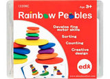 Rainbow Pebbles Plastic Container - Educational Vantage