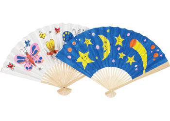 Wooden/Paper Fans - Educational Vantage