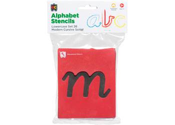 Lower Case Alphabet Stencils - VicWaNt - Educational Vantage