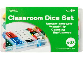 Classroom Dice Set - Educational Vantage