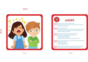 Emotions Cards Set of 10 - Educational Vantage