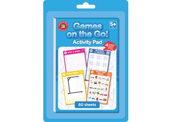 Games on the Go! Activity Pad - Educational Vantage