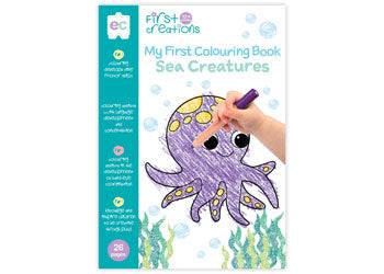 My First Colouring Book - Sea Creatures - Educational Vantage