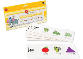 Blending Consonants Giant Flash Cards - Educational Vantage