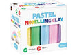 Modelling Clay (Pastel) 5 colours x 50gm - Educational Vantage