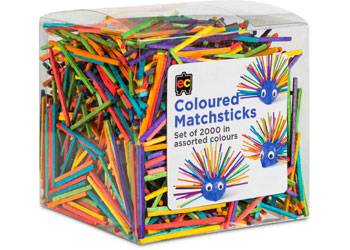 Coloured Matchsticks - Educational Vantage