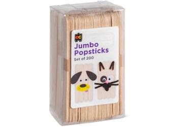 Jumbo Natural Popsticks - Educational Vantage