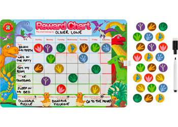 Dinosaur Reward Chart - Educational Vantage