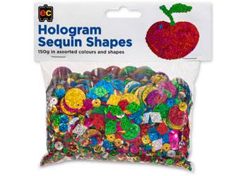 Hologram Sequin Shapes - Educational Vantage