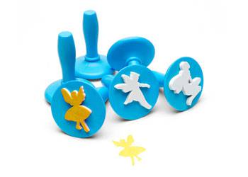 Paint & Dough Stampers Fairy Set of 6 - Educational Vantage